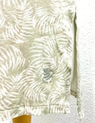 Camiseta Boho Organic palmeras verde M