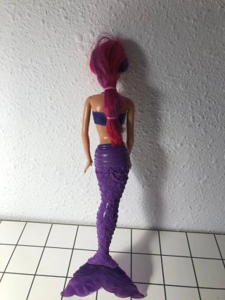 Barbie Sirena Morada y Rosa