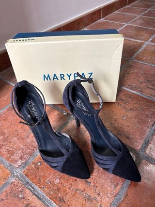 Tacones azul marino