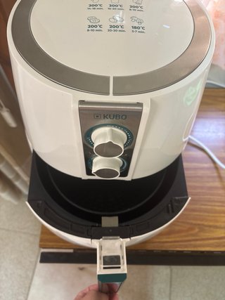 Freidora de aire Kubo 2.5L, precio negociable