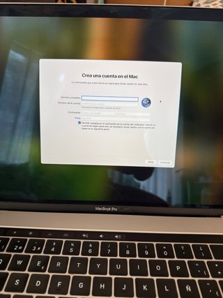 MacBook Pro i9 de 16 pulgadas