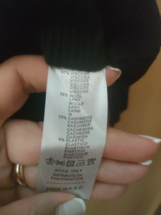 Maglione Uomo Engel Nero Taglia L