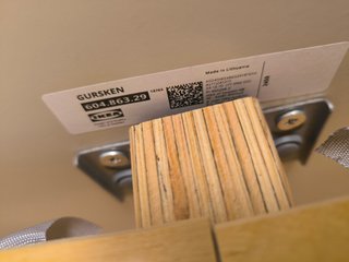Cama Ikea GURSKEN 140x200 + Resortes