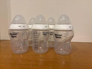 Lote 6 Biberones Tommee Tippee 260ml