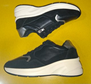 Zapatillas Latouche Talla 39 Negro/Plata