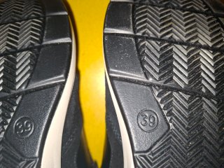 Zapatillas Latouche Talla 39 Negro/Plata