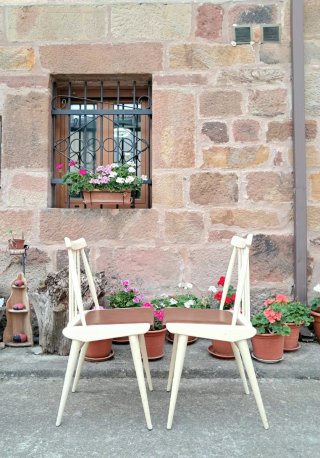 Coppia di Sedie Vintage Mid-Century - Stile Nordico