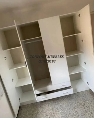 Armadi nuovi in legno spaziosi ed eleganti a 2, 3 e 4 ante