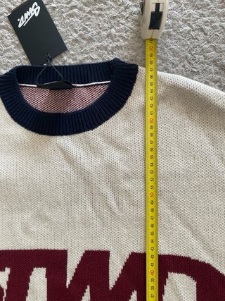 Jersey Pull&Bear hombre Talla-M beige y azul marin