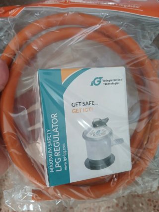 Kit regulador gas butano Vacuflex