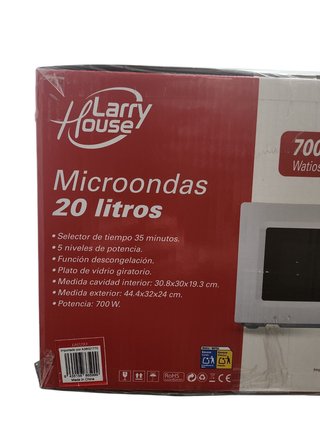 Microondas LARRY HOUSE LH2293 20L