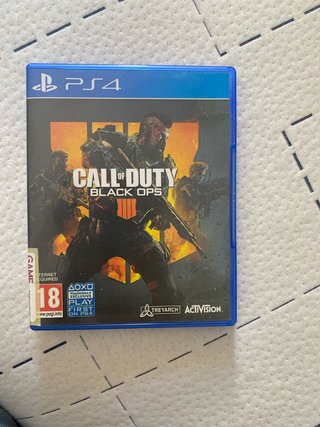 Un juego de ps4