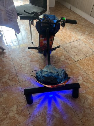Patinete eléctrico con silla