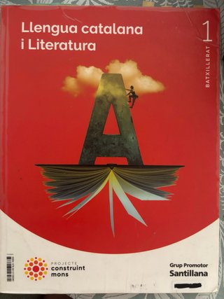 Llibre de Català santillana 1r btx