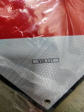 Placa V20 ABS de carga elevada, 50x50 homologada