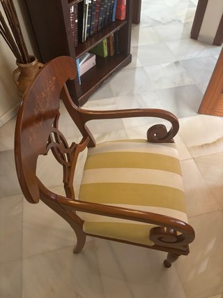 sillas para salón/cuarto tapizadas