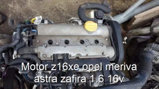 Motor z16xe opel meriva astra zafira 1.6 16v