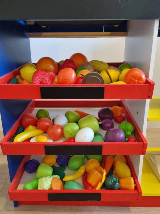 Tienda de juguetes de comida Lidl
