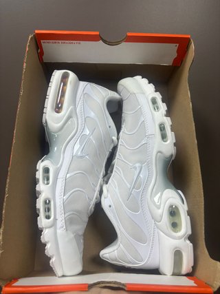 Nike air max plus tn Triple White