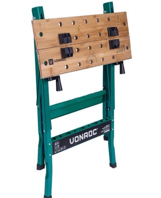 Banco de trabajo o bricolaje plegable VONROC nuevo