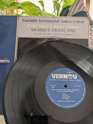 Vinilo Ensamble Instrumental Andreée Colson
