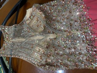 Abito da cerimonia sera strass