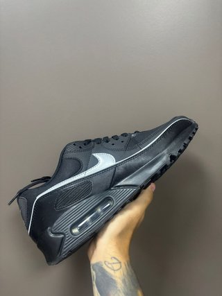 nike air max 90 black reflective
