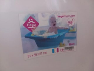 Bañera bebé blanca
