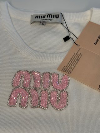 Blusa miu miu de dama
