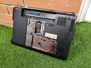 Carcasa Inferior + Placa base HP G6 Series