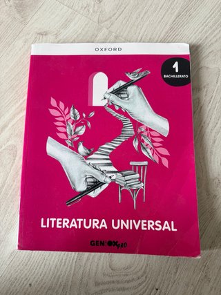 Literatura Universal 1º Bachillerato. Libro del...