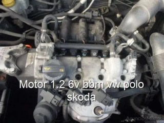 Motor 1.2 6v bbm vw polo skoda