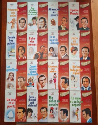 Lote 16 peliculas en DVD de Manolo Escobar