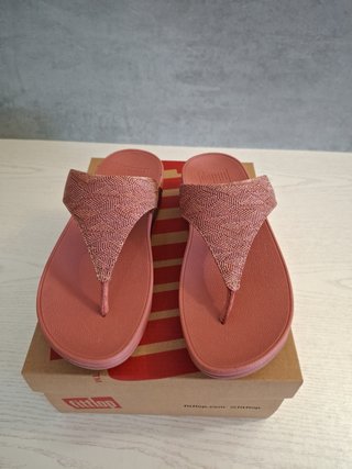 FitFlop Lulu Glitz, sandalias de cuña talla 37