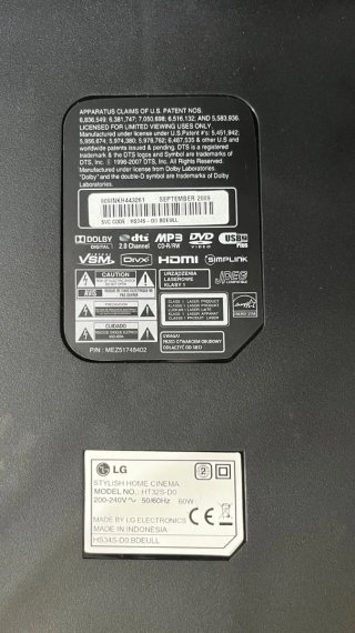 Home Cinema LG