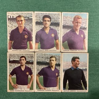 Figurine d’epoca calciatori Edizioni SIDDAM.