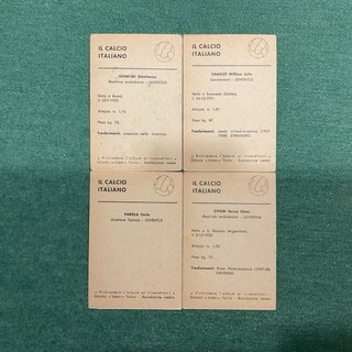 Figurine d’epoca calciatori Edizioni SIDDAM.