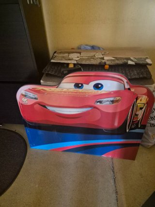 Cabecero de cama infantil Rayo Mcqueen