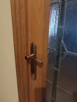 Puertas interior con vidrieras cristal emplomado