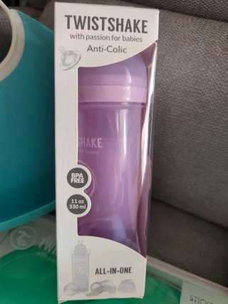 Twistshake pack biberones cubiertos babero bandeja