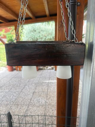 lampada da porticato rustica