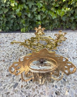 Candelabro vintage estilo rococó