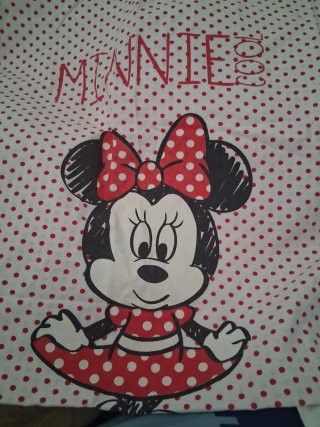 Juego de cuna minnie mouse