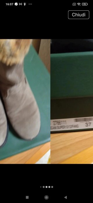 Stivali beige in camoscio