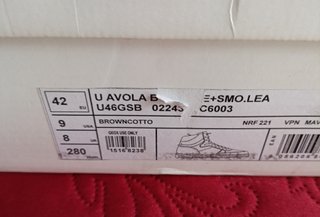 Zapatillas altas de piel Avola Geox T42 de 109.90€
