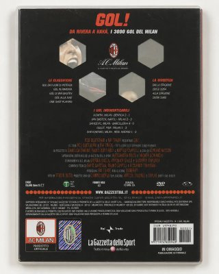 DVD AC Milan Gol! Da Rivera a Kakà – I 3000 gol de
