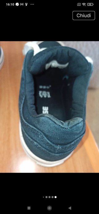 Scarpe basse in jeans