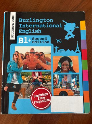 BURLINGTON INTERNATIONAL ENGLISH B1+ STUDENT 2021