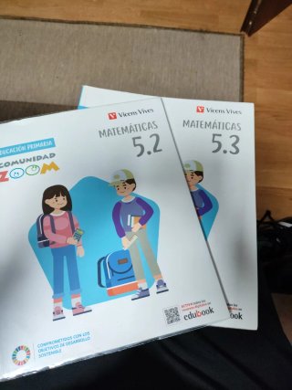 Matemáticas, 5.2 y 5.3 Educación Primaria, Comuni