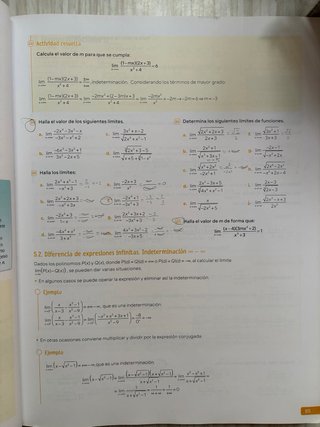 Libro de atemáticas 2 bach